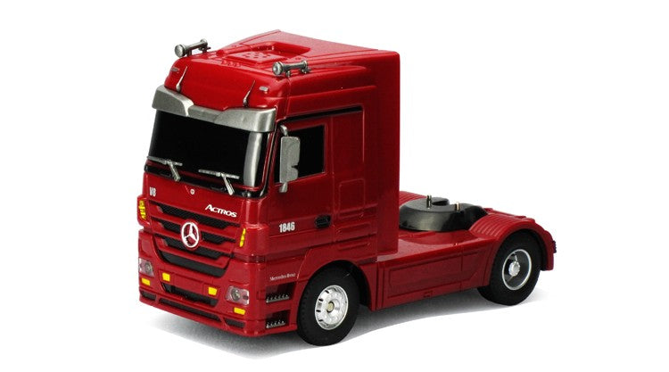 Caminhão Basculante Rc com Controle Remoto Vermelho