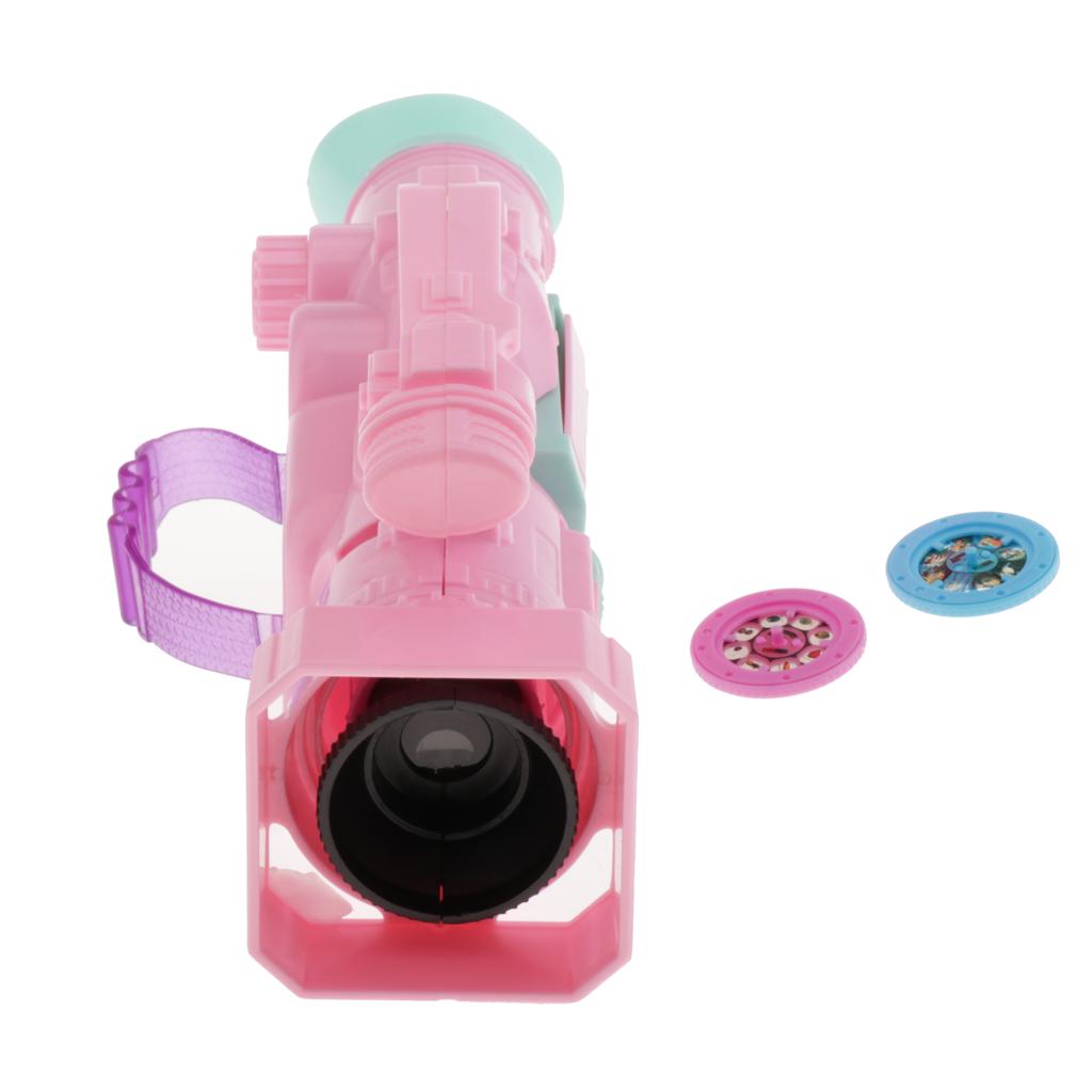 Projetor infantil Câmera de Vídeo com Lanterna