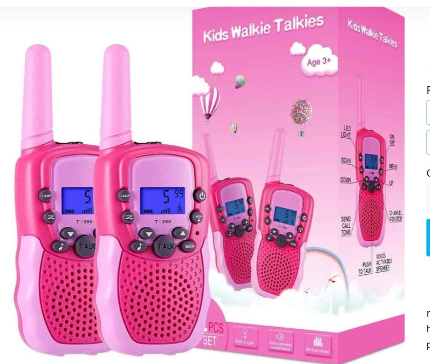 Walkie Talkie Infantil