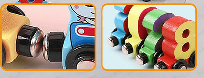 Kit de Trem Magnético com 11 peças