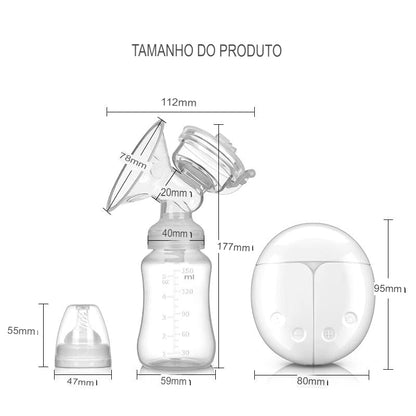 Bomba de Mama para sucção de leite - Indolor
