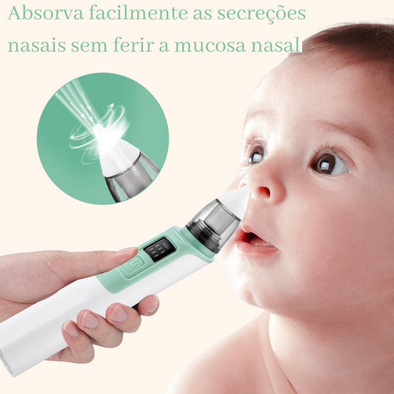 Aspirador nasal elétrico infantil