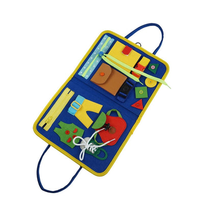 Maleta Toy Montessori aprendizado sensorial