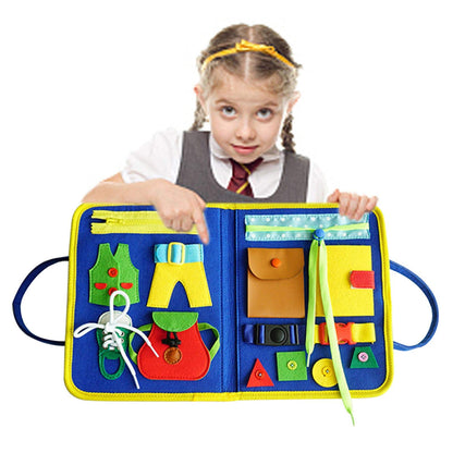 Maleta Toy Montessori aprendizado sensorial