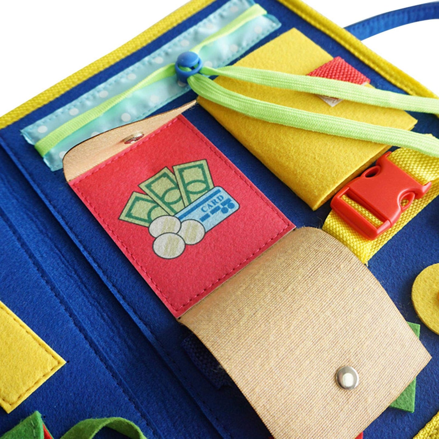 Maleta Toy Montessori aprendizado sensorial