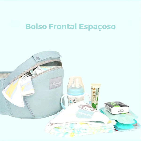 Bolsa Canguru Multifuncional 3 em 1 para Bebê de 0 a 48 meses