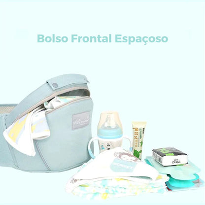 Bolsa Canguru Multifuncional 3 em 1 para Bebê de 0 a 48 meses