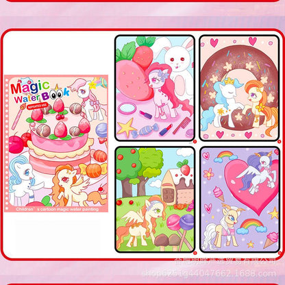 O Livro Mágico de Desenho - Pintura com água