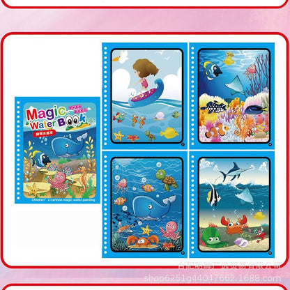 O Livro Mágico de Desenho - Pintura com água