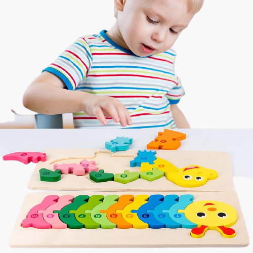 Quebra -cabeça 3D Aprendendo os Números