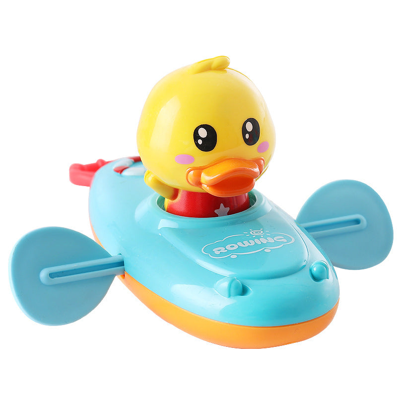 Brinquedo para banho Pato no barquinho