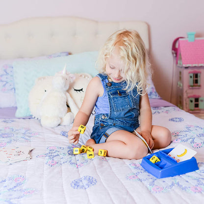 Brain Builders: Brinquedo educativo aprender números e letras