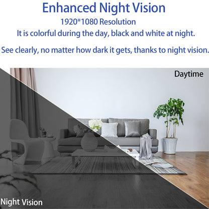 Câmera Segurança Espiã Wi Fi  Robô 360 Graus