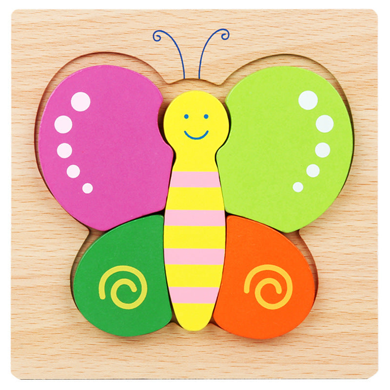 Quebra Cabeça de Madeira Montessoriano