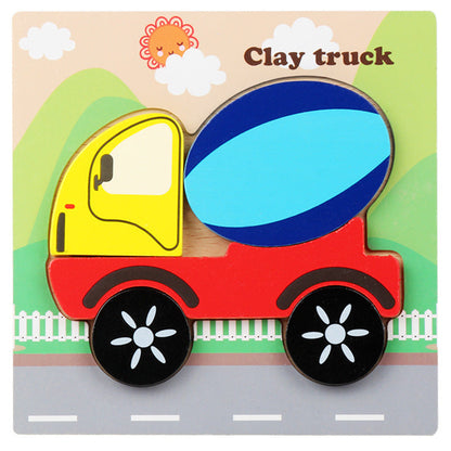 Quebra Cabeça de Madeira Montessoriano