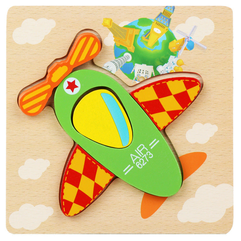 Quebra Cabeça de Madeira Montessoriano