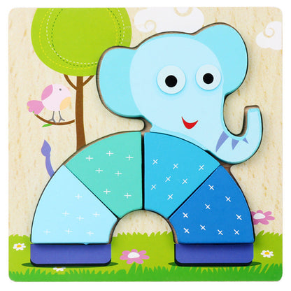 Quebra Cabeça de Madeira Montessoriano