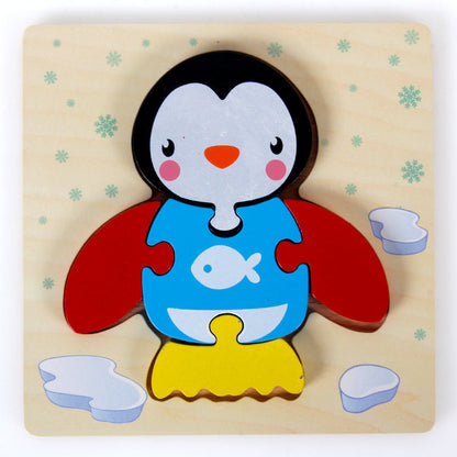 Quebra Cabeça de Madeira Montessoriano