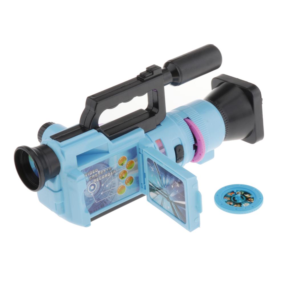 Projetor infantil Câmera de Vídeo com Lanterna