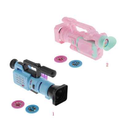 Projetor infantil Câmera de Vídeo com Lanterna