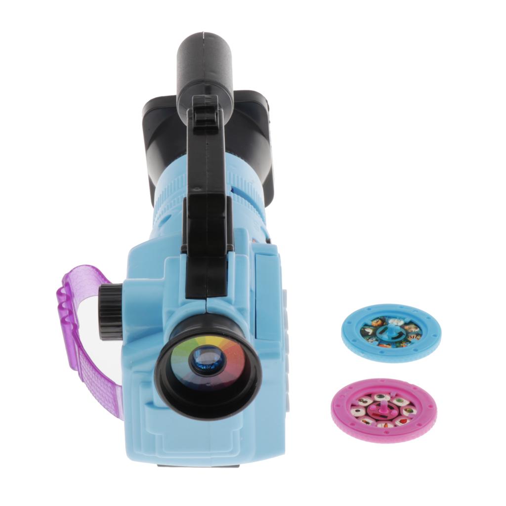 Projetor infantil Câmera de Vídeo com Lanterna