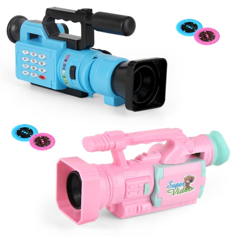 Projetor infantil Câmera de Vídeo com Lanterna