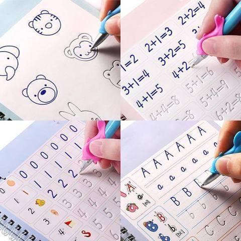 Kit com 4 Livros de Caligrafia - Estimule o seu filho!