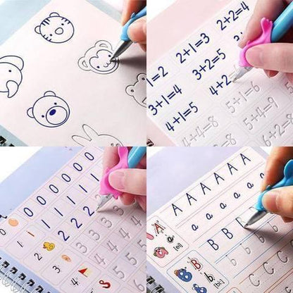 Kit com 4 Livros de Caligrafia - Estimule o seu filho!