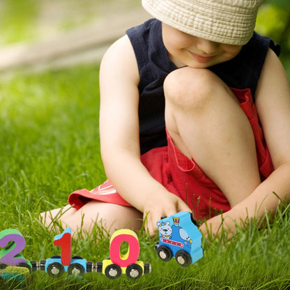 Kit de Trem Magnético com 11 peças