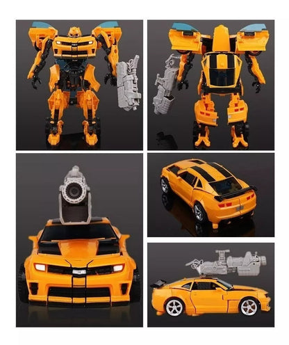 Carro Robô Transformers 2 em 1