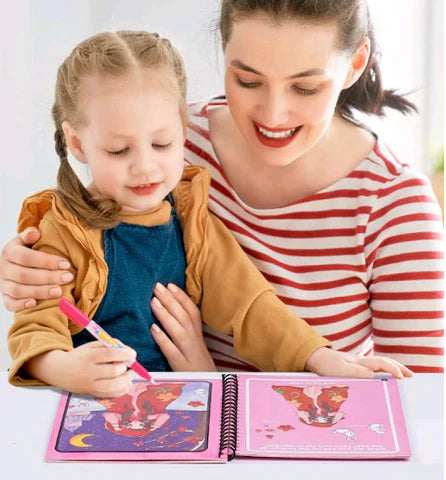 O Livro Mágico de Desenho - Pintura com água