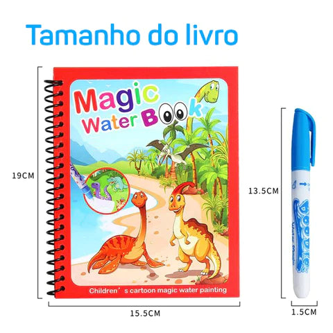 O Livro Mágico de Desenho - Pintura com água