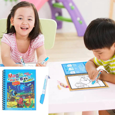 O Livro Mágico de Desenho - Pintura com água