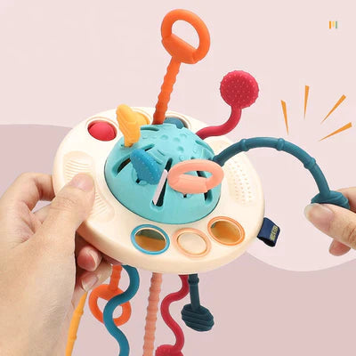 Orbe Espacial Sensorial - Brinquedo Educativo para Bebê