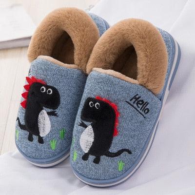 Pantufa Infantil de Dinossauro